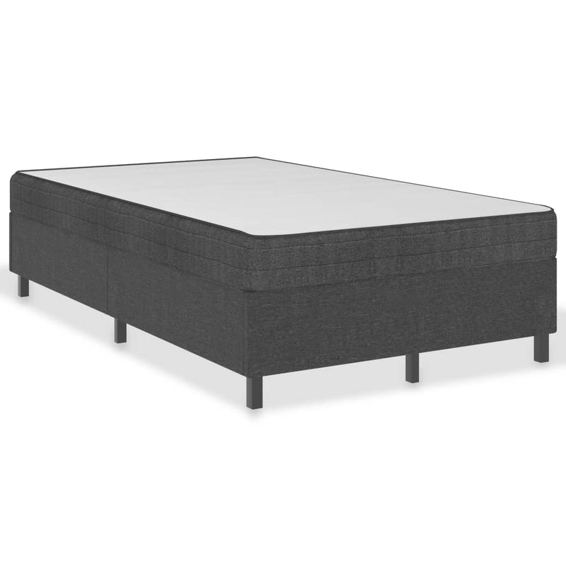 Boxspringframe stof grijs 120x200 cm