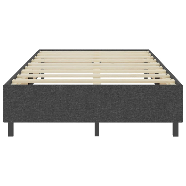 Boxspringframe stof grijs 120x200 cm