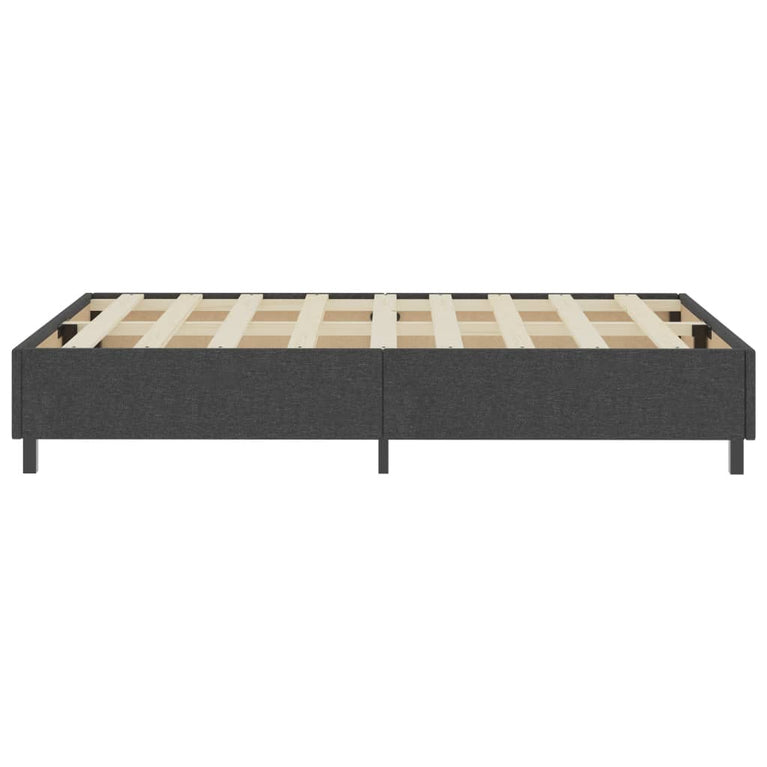 Boxspringframe stof grijs 120x200 cm