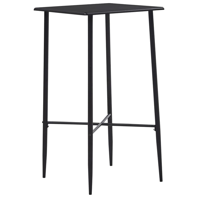 3-delige Barset stof zwart