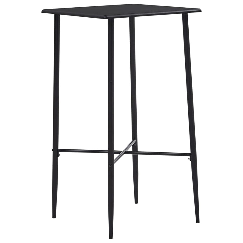 3-delige Barset stof zwart