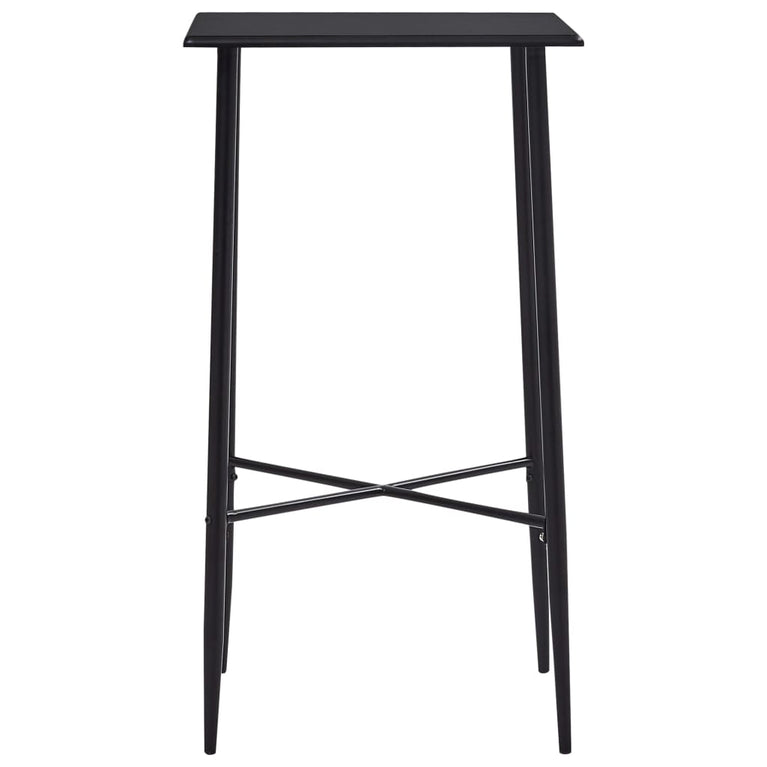 3-delige Barset stof zwart