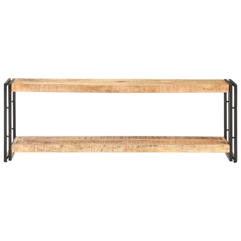 Tv-meubel 120x30x40 cm ruw mangohout