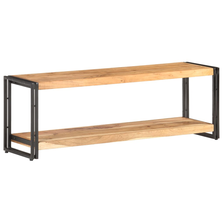 Tv-meubel 120x30x40 cm massief acaciahout