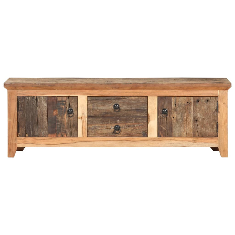 Tv-meubel 120x30x40 cm massief acaciahout en gerecycled hout