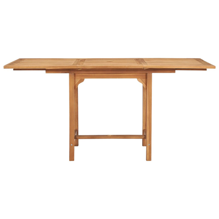 5-delige Tuinset massief teakhout