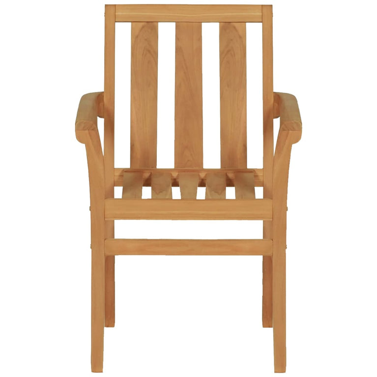 5-delige Tuinset massief teakhout