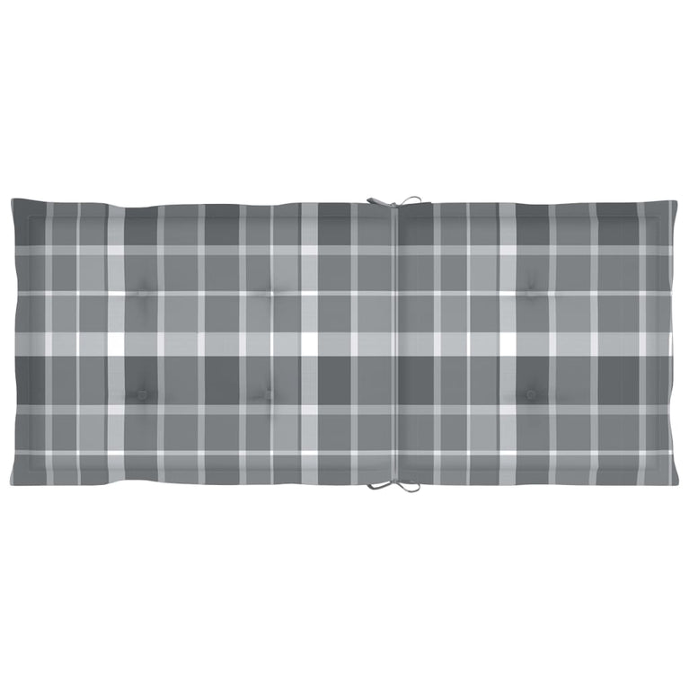 Tuinstoelen 6 st inklapbaar met kussens massief acaciahout