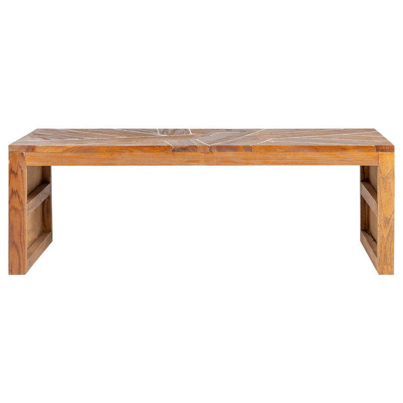 Tv-meubel 110x60x38 cm massief teakhout