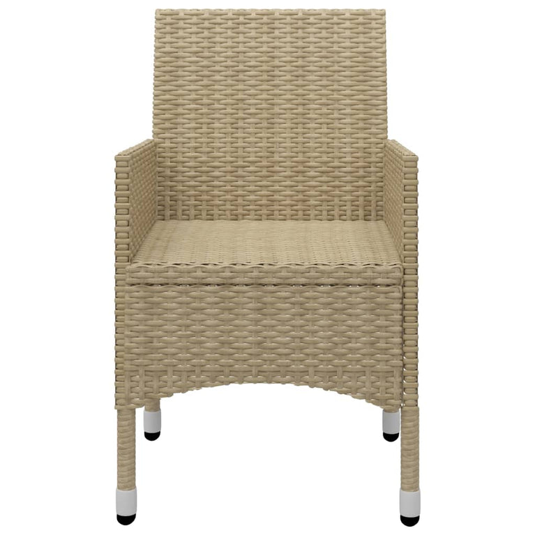 3-delige Tuinset beige