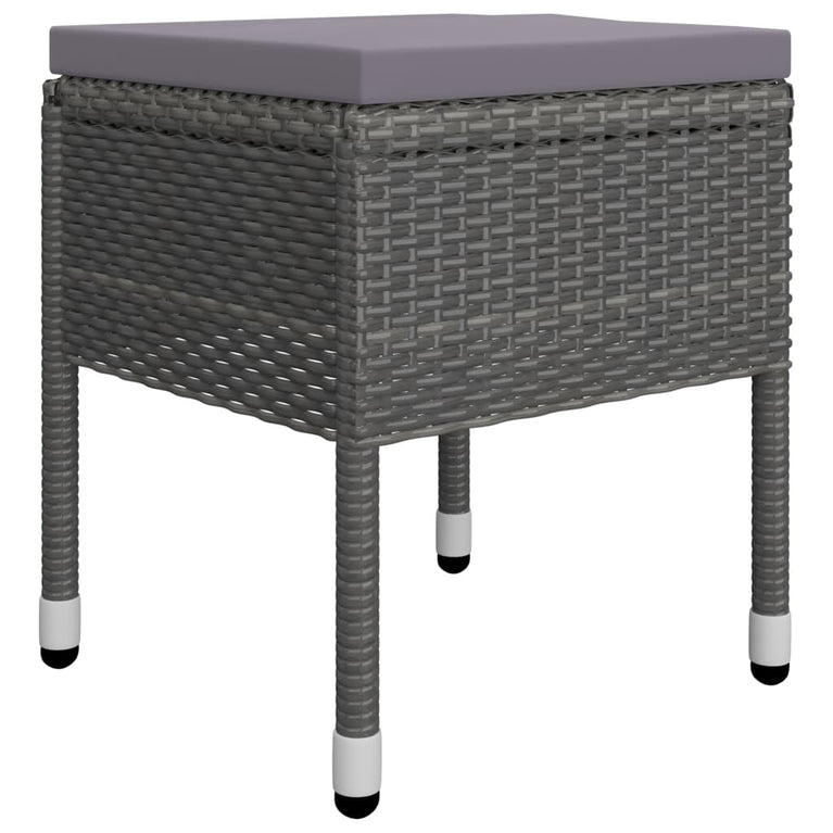 7-delige Tuinset grijs