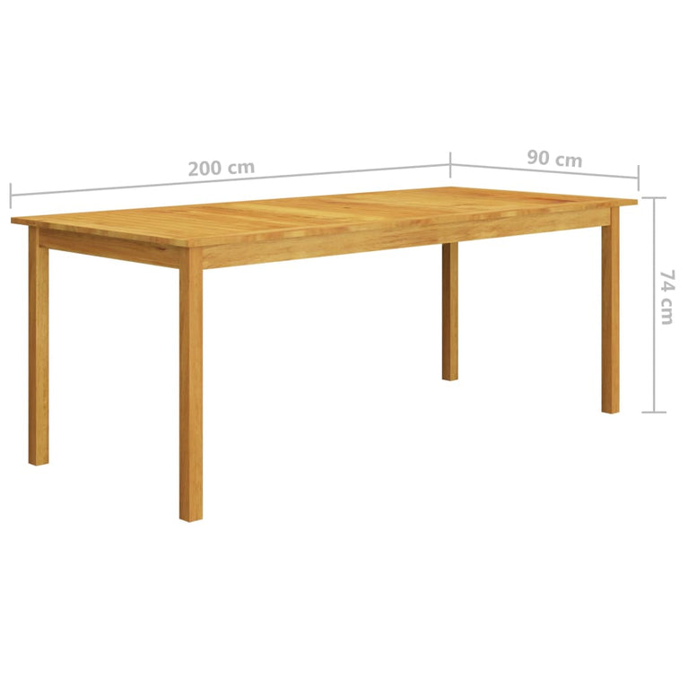 9-delige Tuinset grijs