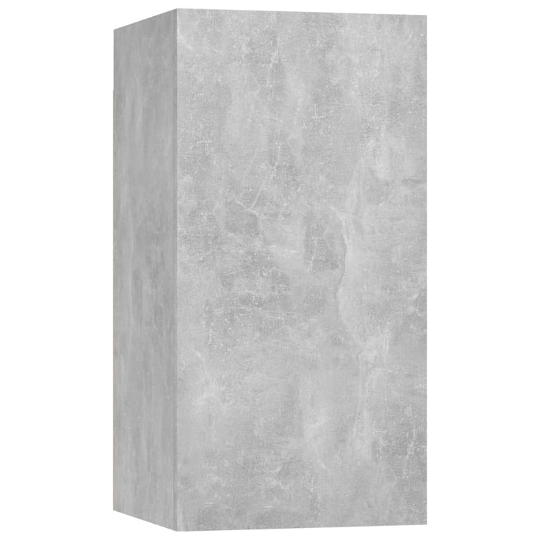 Tv-meubelen 2 st 30,5x30x60 cm spaanplaat betongrijs