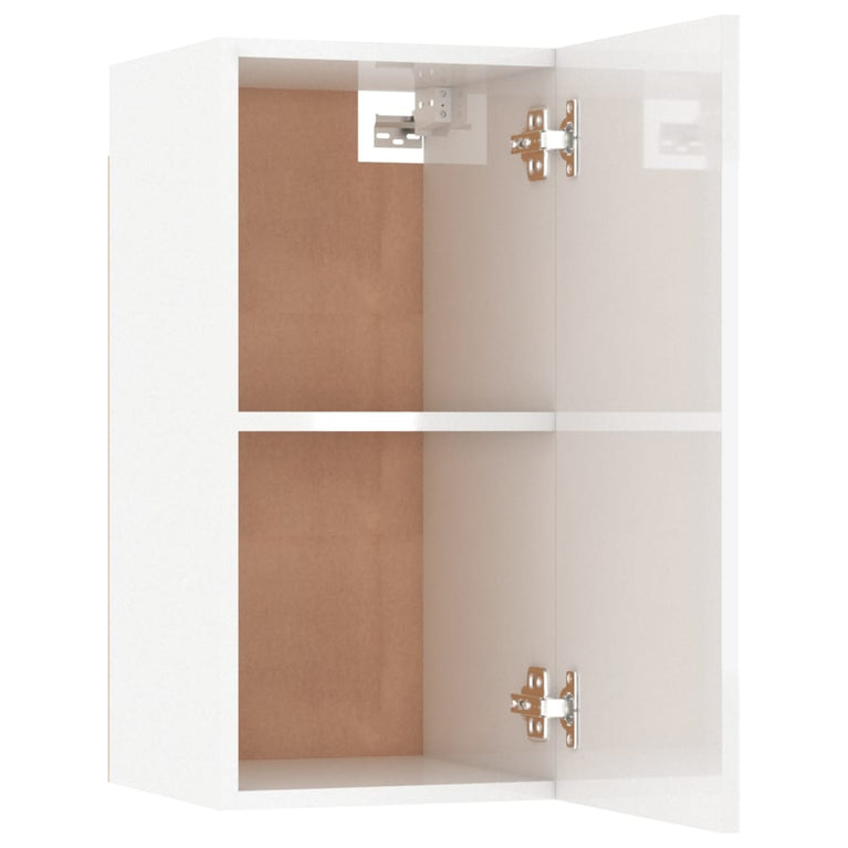 Tv-meubelen 2 st 30,5x30x60 cm bewerkt hout hoogglans wit