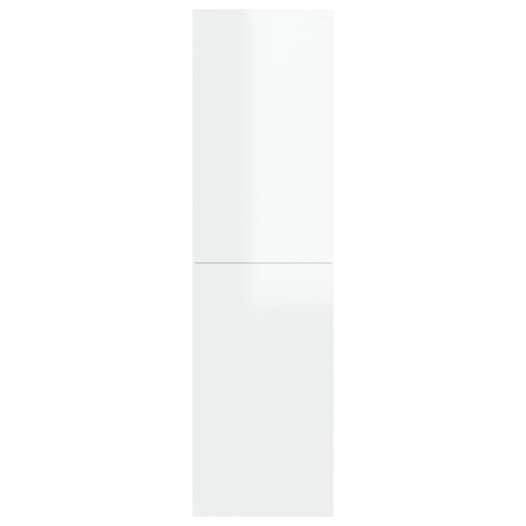 Tv-meubels 2 st 30,5x30x110 cm bewerkt hout hoogglans wit