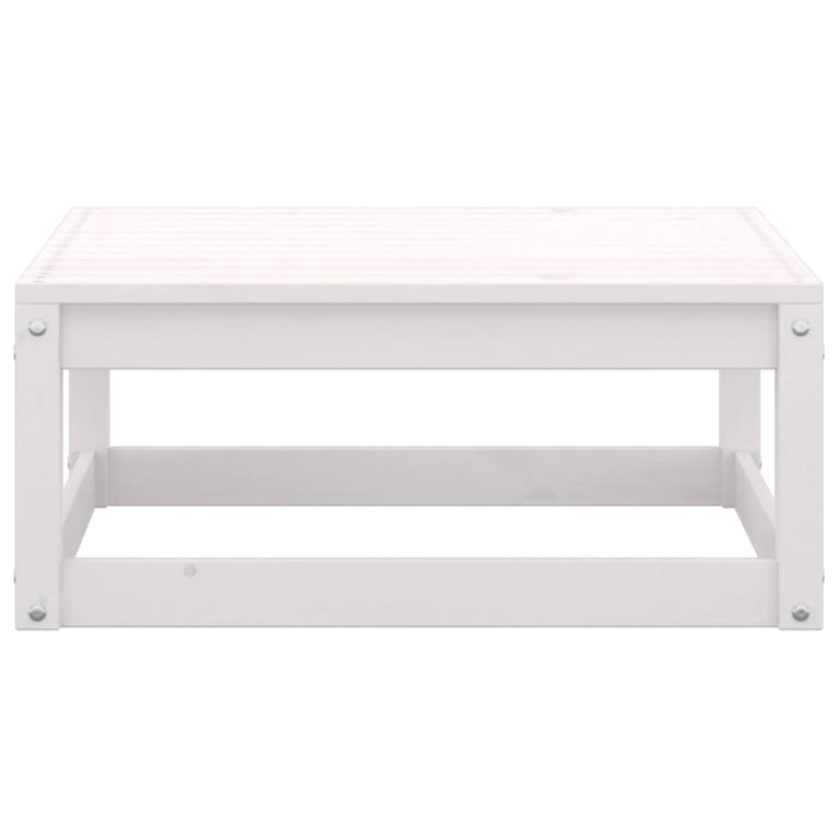 13-delige Loungeset massief grenenhout wit