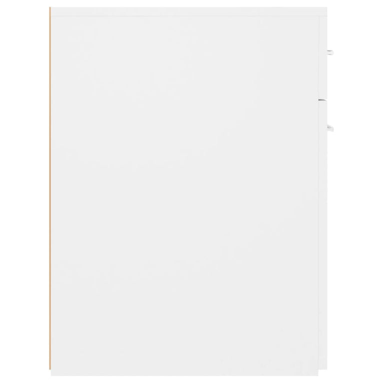 Apothekerskast 20x45,5x60 cm bewerkt hout wit