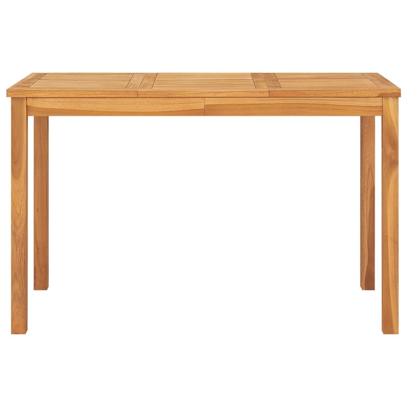 Tuintafel 120x70x77 cm massief teakhout