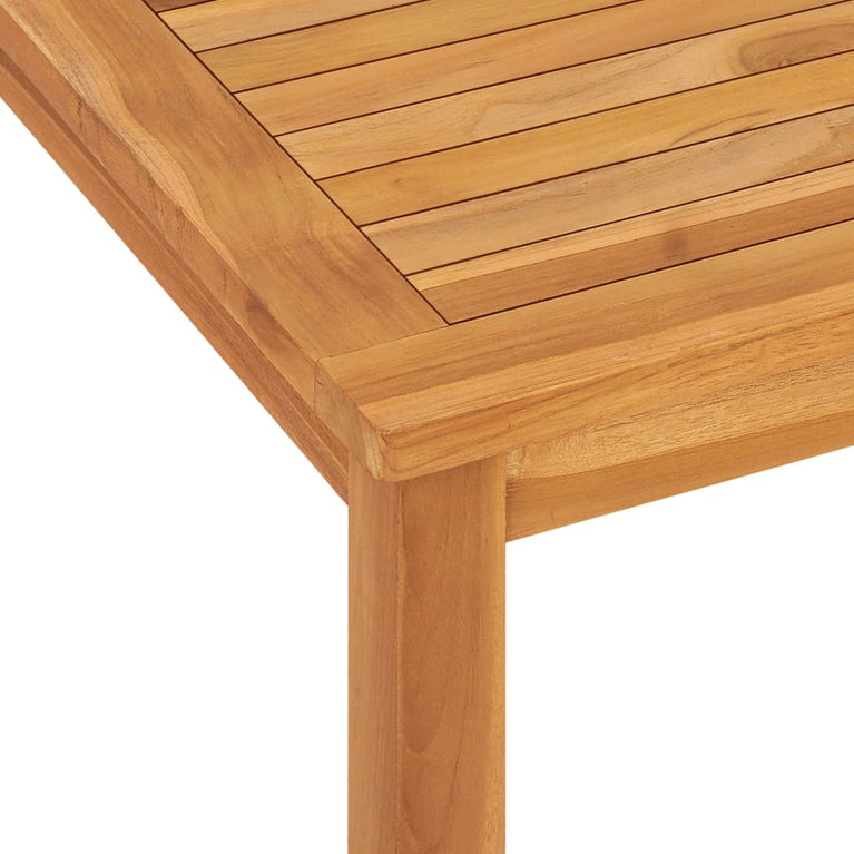 Tuintafel 120x70x77 cm massief teakhout