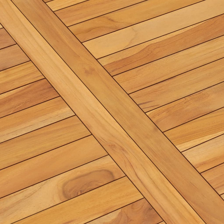 Tuintafel 120x70x77 cm massief teakhout