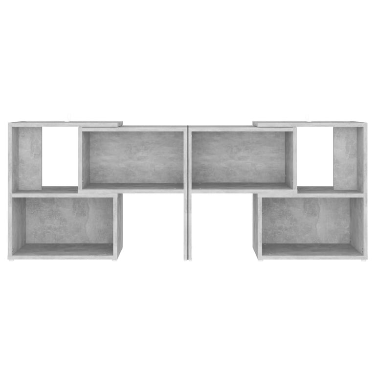 Tv-meubel meubel 104x30x52 cm bewerkt hout betongrijs