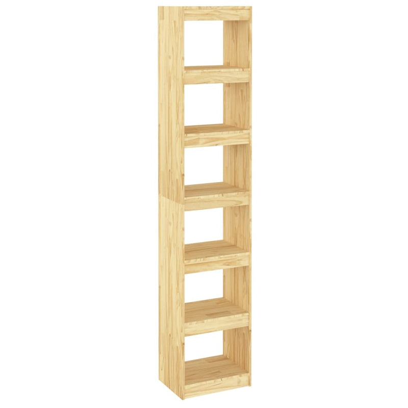Boekenkast / kamerscherm 40x30x199 cm massief grenenhout