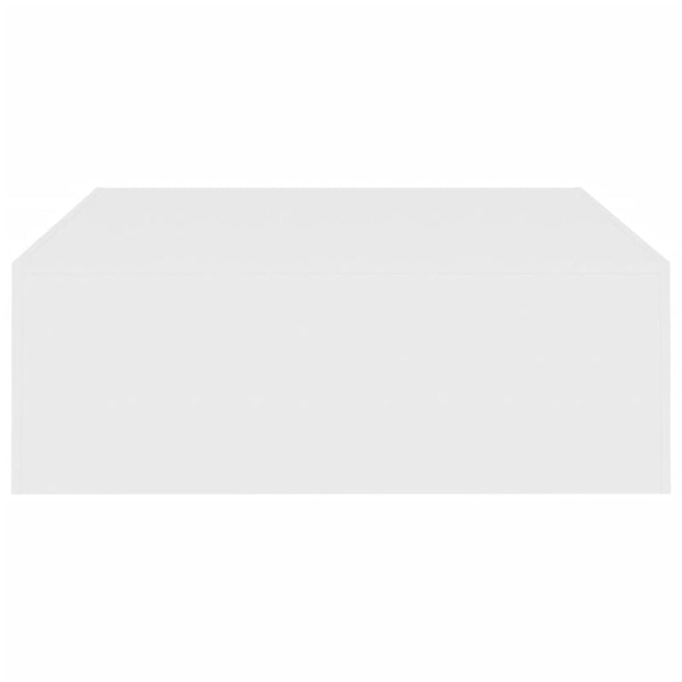 Salontafel 100x100x35 cm spaanplaat wit