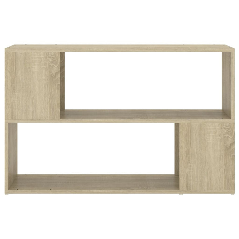 Boekenkast 100x24x63 cm spaanplaat sonoma eikenkleurig