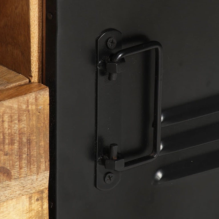 Tv-meubel 120x30x40 cm massief mangohout