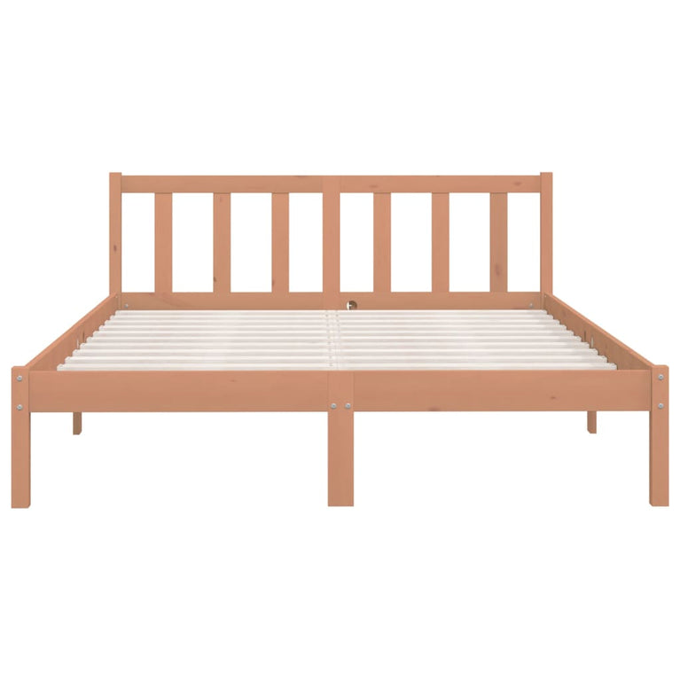 Bedframe grenenhout honingbruin 120x190 cm
