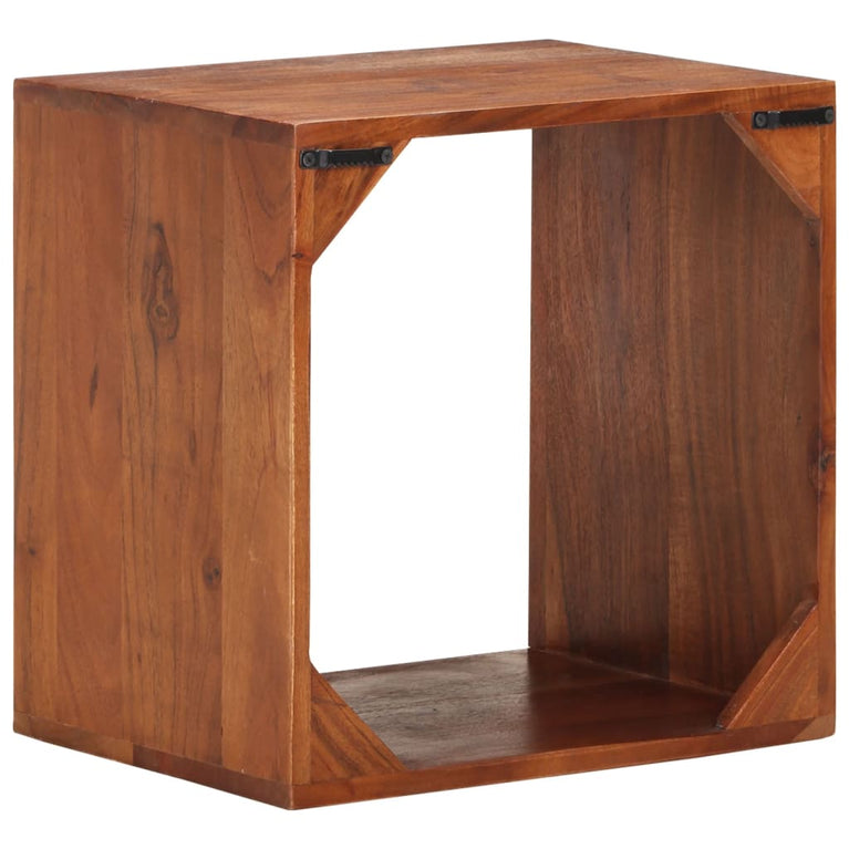 Wandschap 40x30x40 cm massief acaciahout