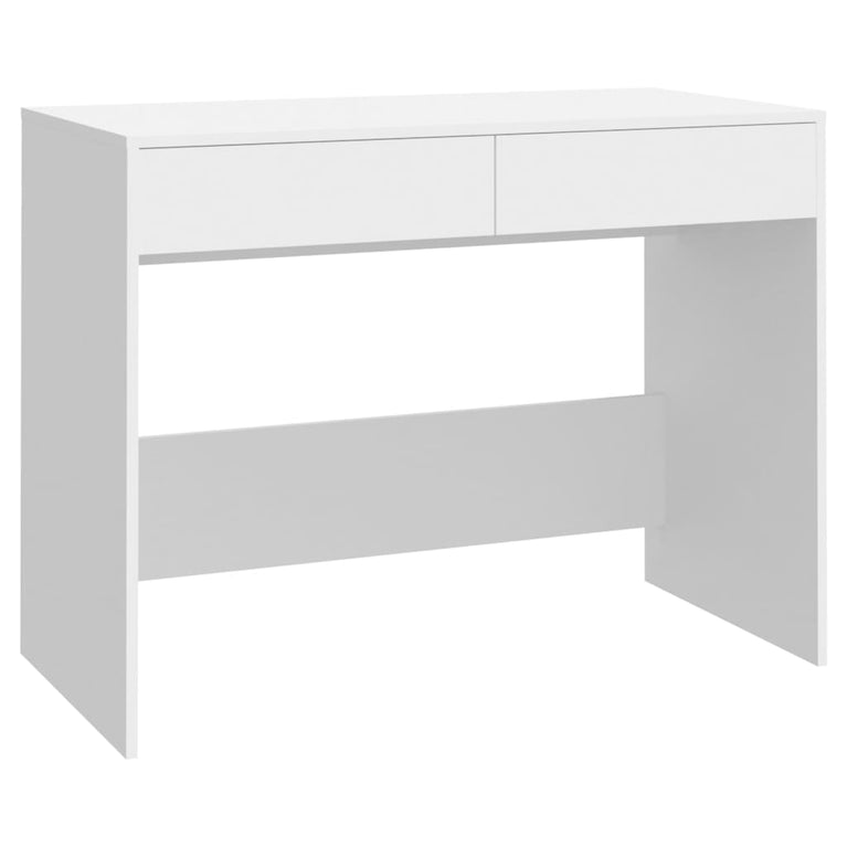 Bureau 101x50x76,5 cm spaanplaat wit