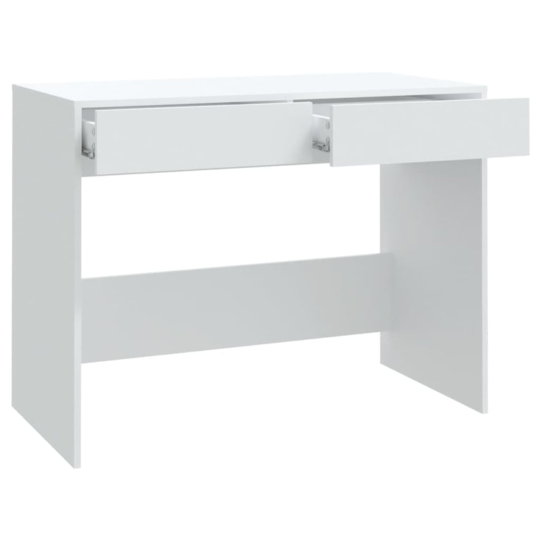 Bureau 101x50x76,5 cm spaanplaat wit