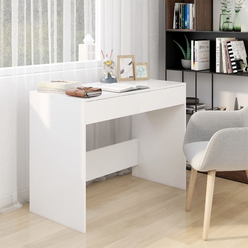 Bureau 101x50x76,5 cm spaanplaat wit