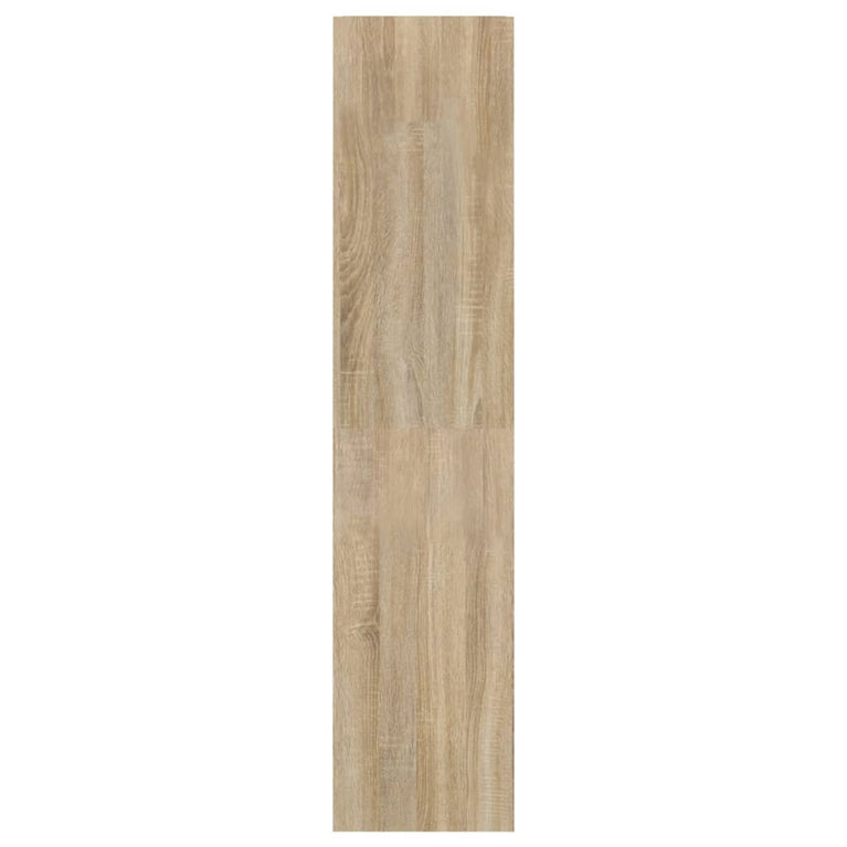 Boekenkast/kamerscherm 40x30x135 cm sonoma eikenkleurig