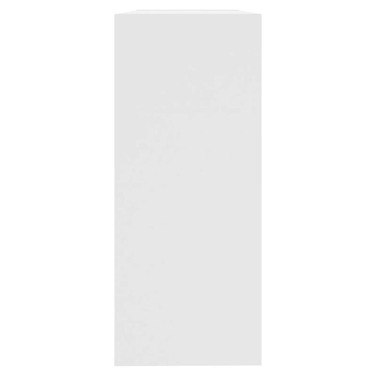 Boekenkast/kamerscherm 100x30x72 cm wit