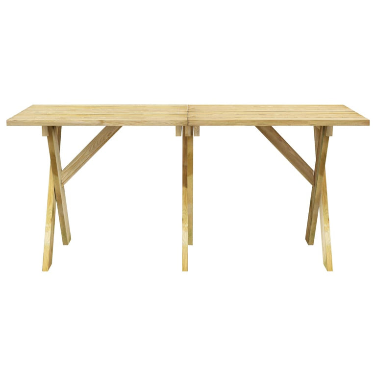 Tuintafel 160x73x70 cm geïmpregneerd grenenhout