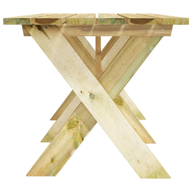 Tuintafel 160x73x70 cm geïmpregneerd grenenhout