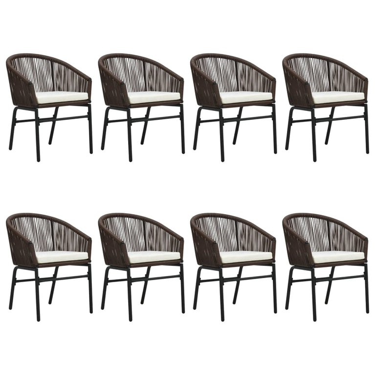 9-delige Tuinset bruin