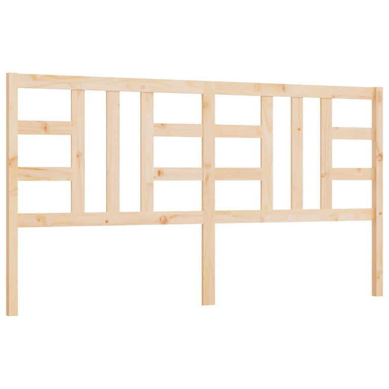 Hoofdbord 186x4x100 cm massief grenenhout