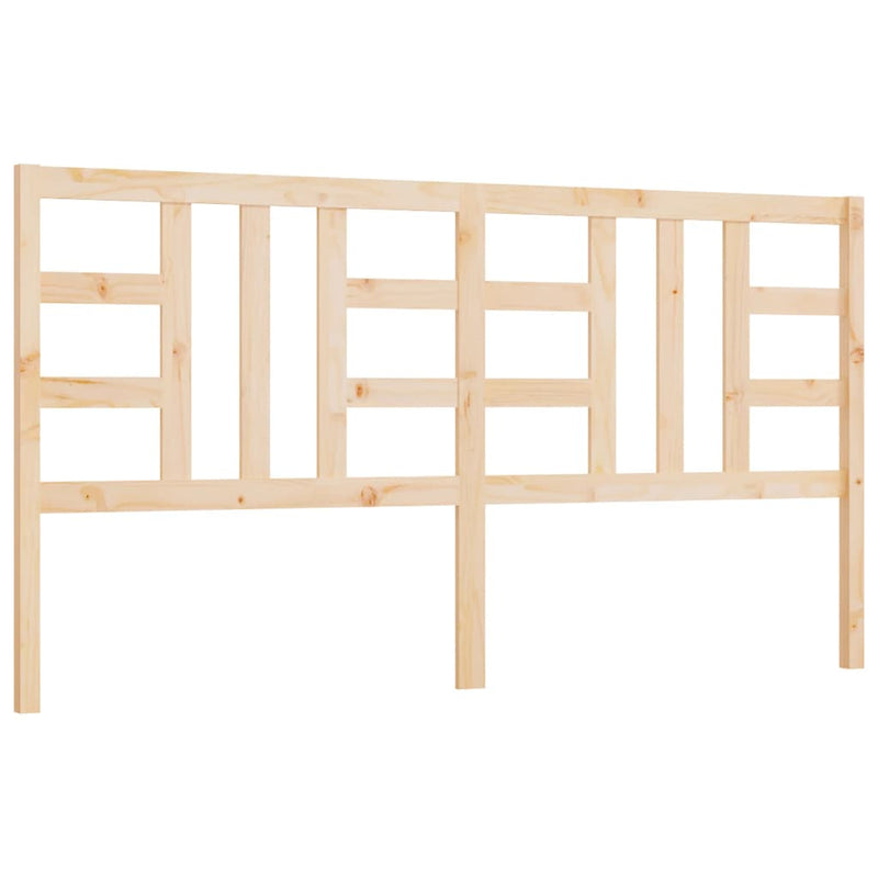 Hoofdbord 186x4x100 cm massief grenenhout