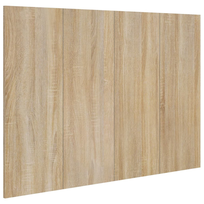Hoofdbord 120x1,5x80 cm bewerkt hout sonoma eikenkleurig