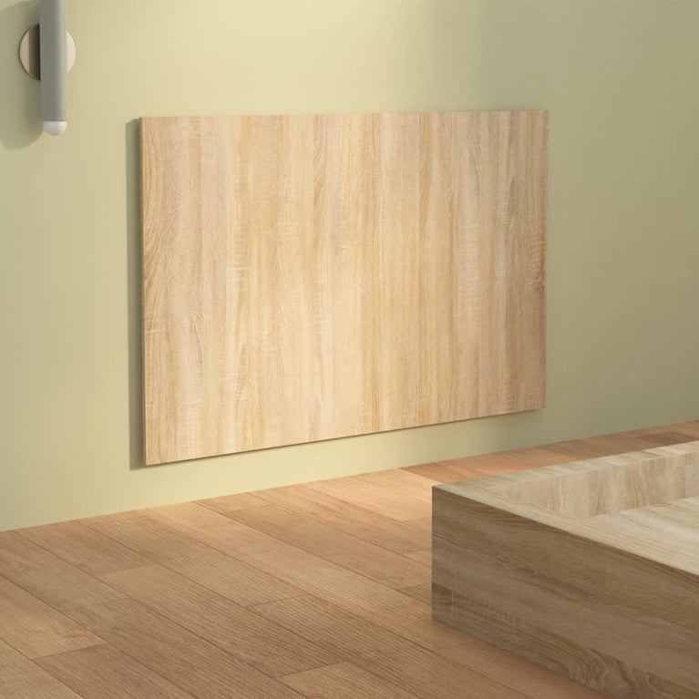 Hoofdbord 120x1,5x80 cm bewerkt hout sonoma eikenkleurig