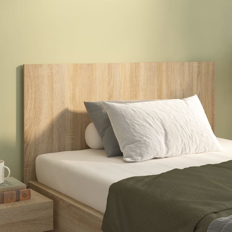 Hoofdbord 120x1,5x80 cm bewerkt hout sonoma eikenkleurig