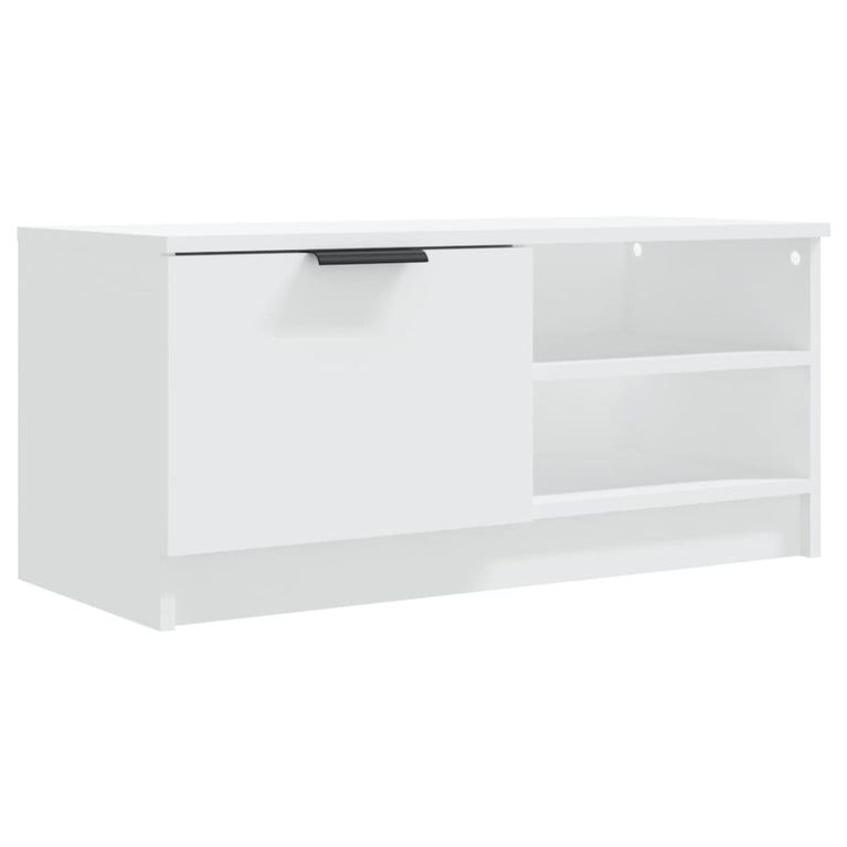 Tv-meubelen 2 st 80x35x36,5 cm bewerkt hout wit