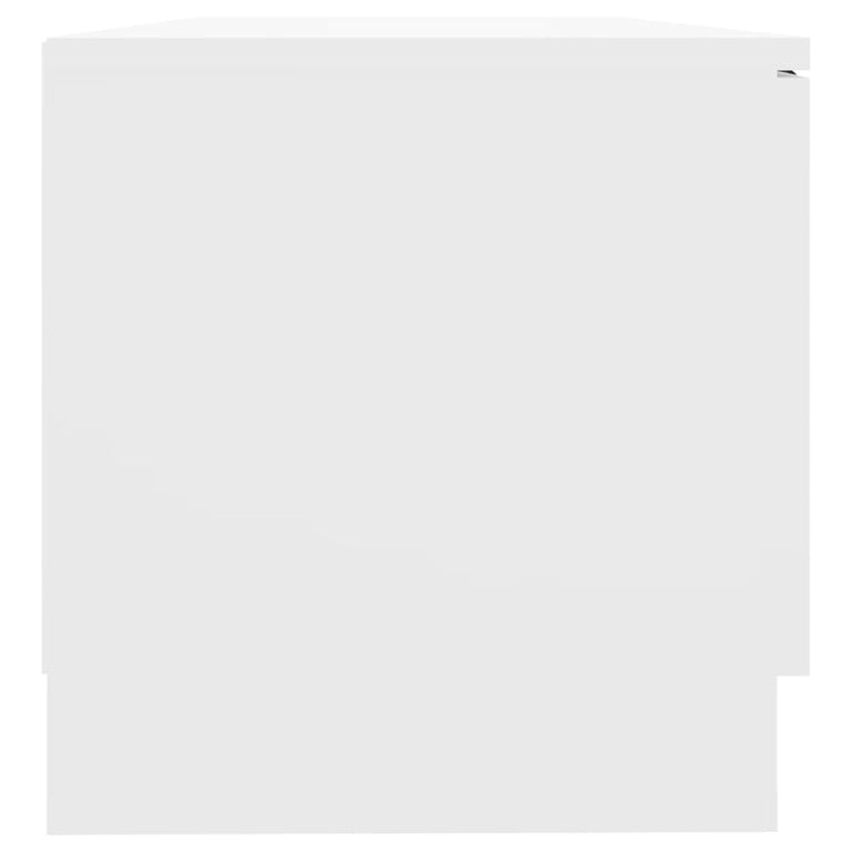Tv-meubelen 2 st 80x35x36,5 cm bewerkt hout wit