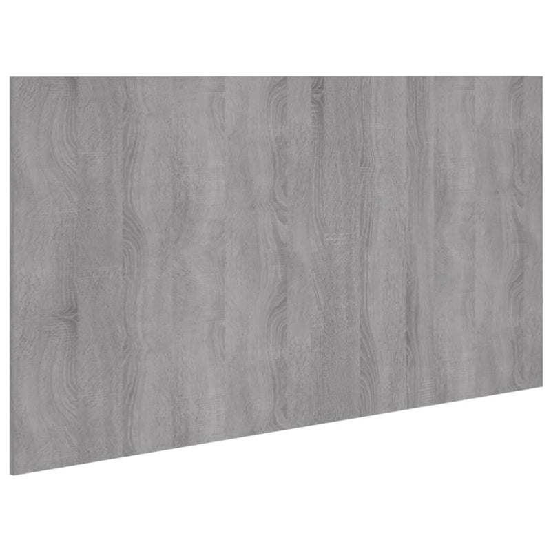 Hoofdbord 160x1,5x80 cm bewerkt hout grijs sonoma eikenkleurig