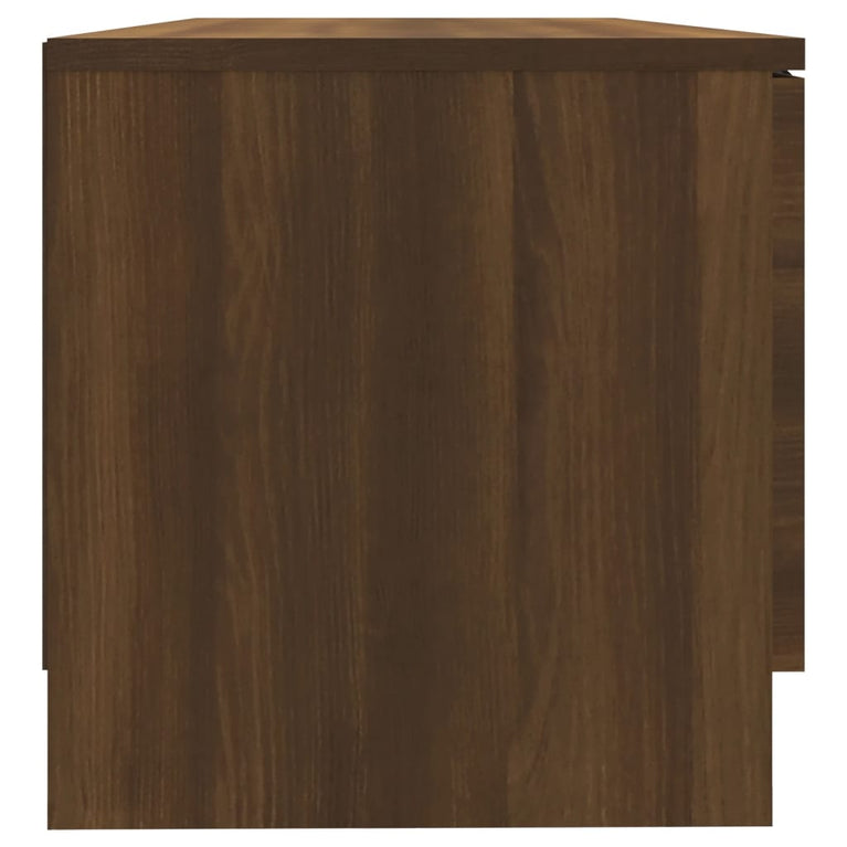 Tv-meubelen 2 st 80x35x36,5 cm bewerkt hout bruineikenkleurig