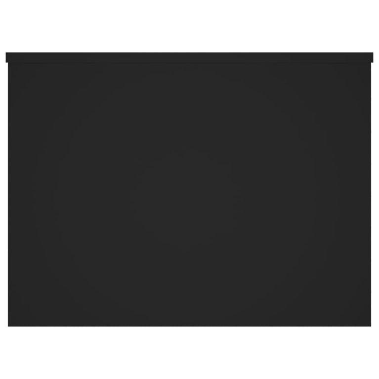 Salontafel 80x55,5x41,5 cm bewerkt hout zwart