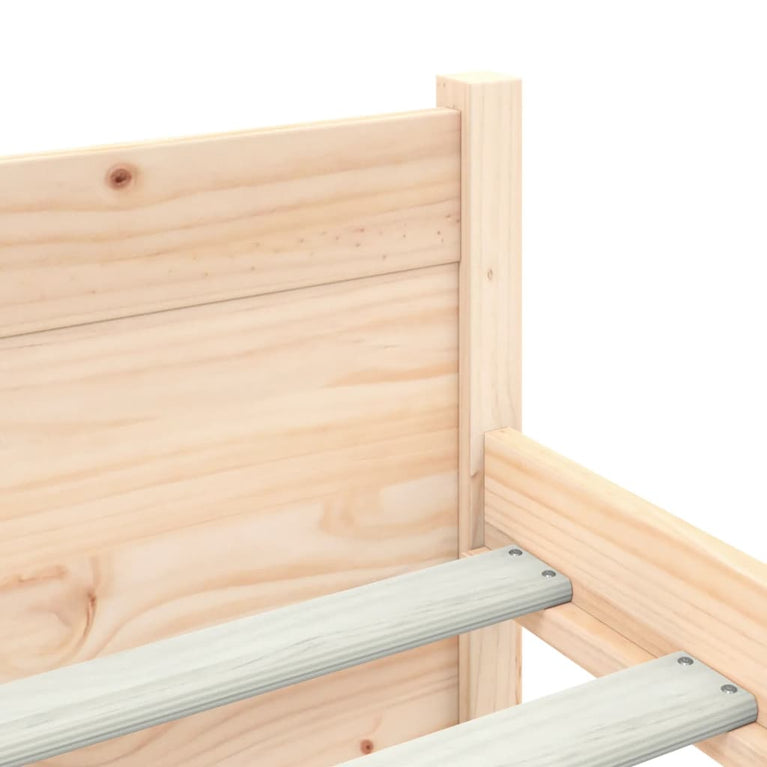 Bedframe massief hout 120x190 cm